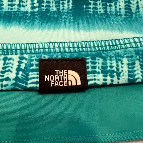 The North Face Echo Lake Halter Dress Turquoise Tie Dye Small Summer Travel - Picture 5 of 13